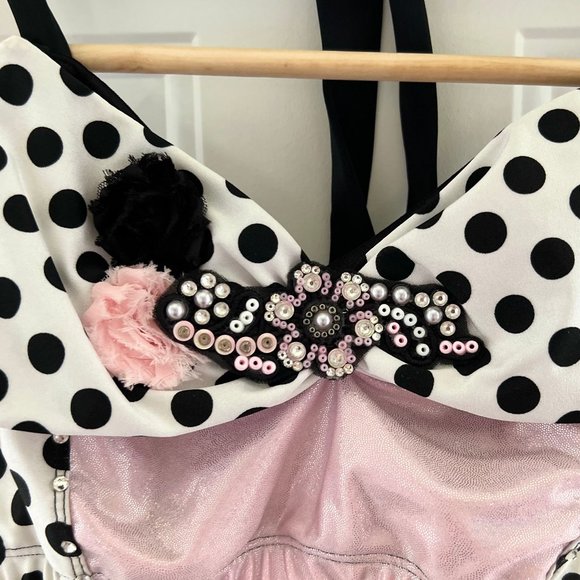Custom Jazz Dance Costume-Vintage Bathing Suit Inspired - Picture 4 of 7